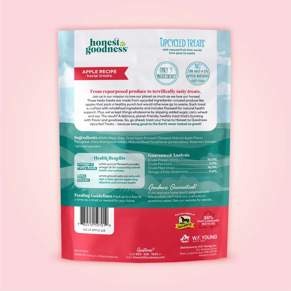 Honest To Goodness™ Upcycled Horse Treats – Apple