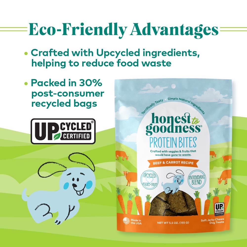 beef & carrots protein bites for dogs
