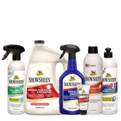 ShowSheen® Nose to Tail 6 Piece Grooming Kit Skin & Coat Care absorbine   