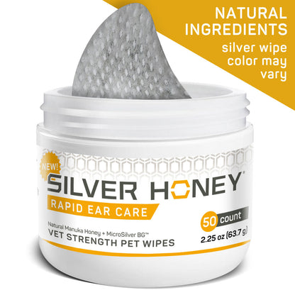 Rapid Ear Care Vet Strength Pet Wipes for Dogs and Cats - Full Case