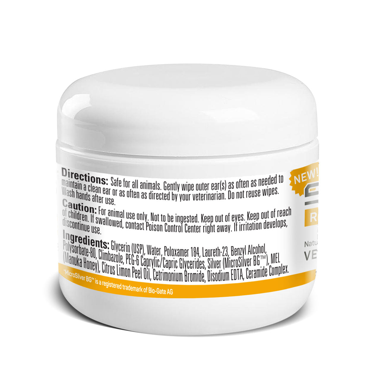 Rapid Ear Care Vet Strength Pet Wipes for Dogs and Cats - Full Case