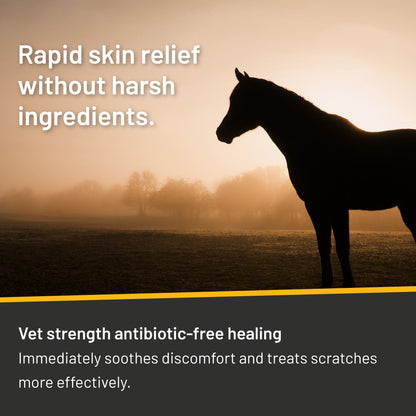Silver Honey® Rapid Skin Relief Vet Strength Scratches Spray Wound Care Absorbine   