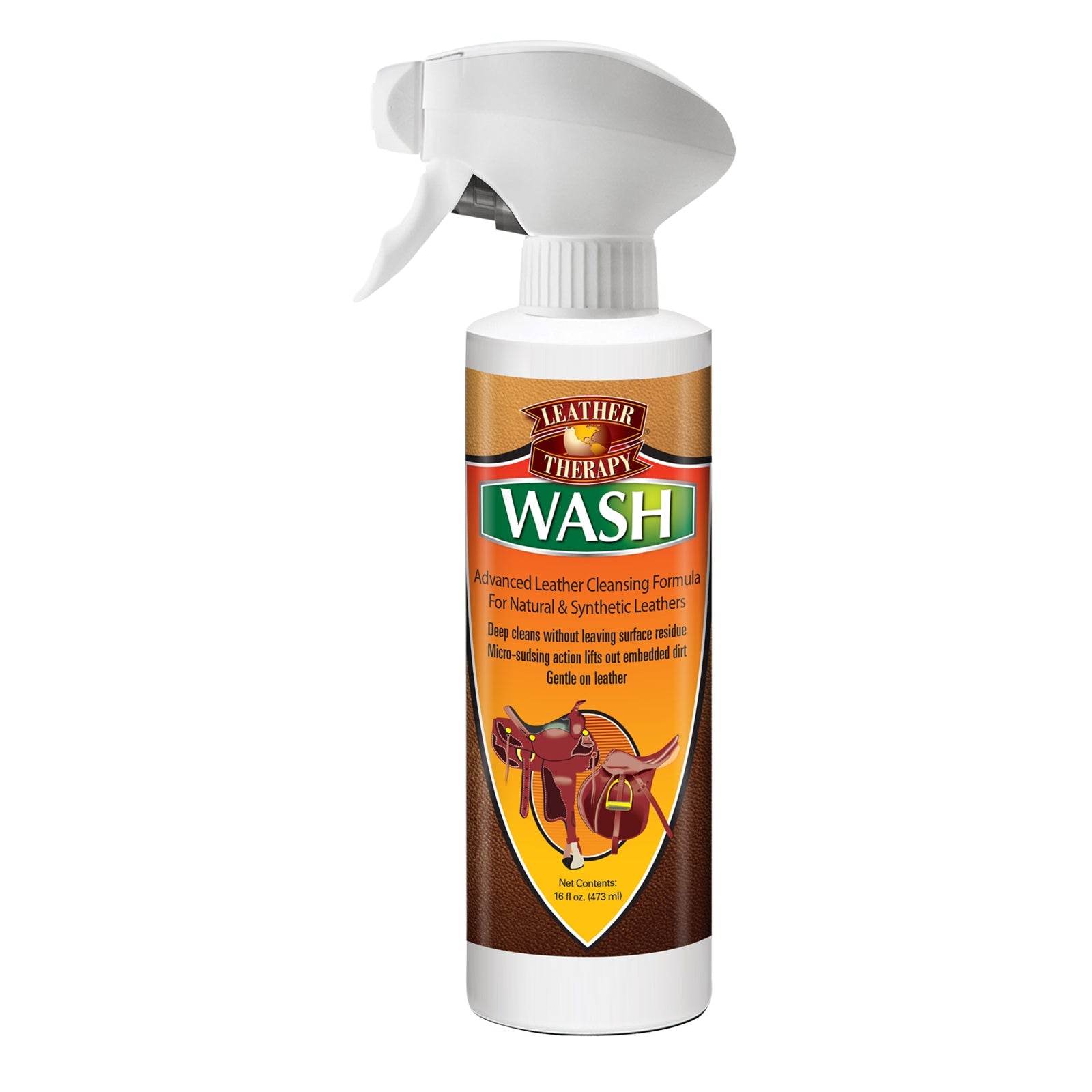 Leather Therapy Wash 8 oz. Leather Care absorbine 16 oz.  
