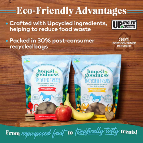 upcycled horse treats – banana